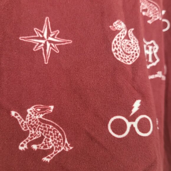 Harry Potter Pajama Sleepwear Set 2pc Warner Bros. Wizarding World Hogwarts M - Picture 6 of 10